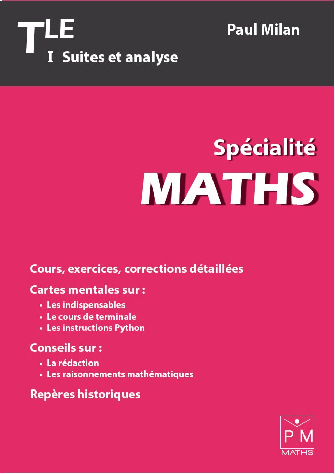 Maths spcialit terminale I