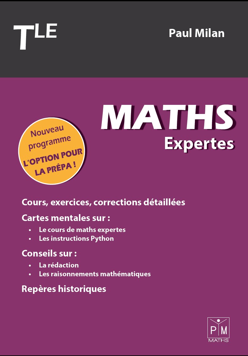 Maths expertes terminale